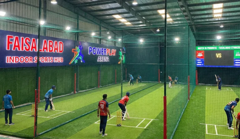 Best Indoor Cricket Places In Faisalabad