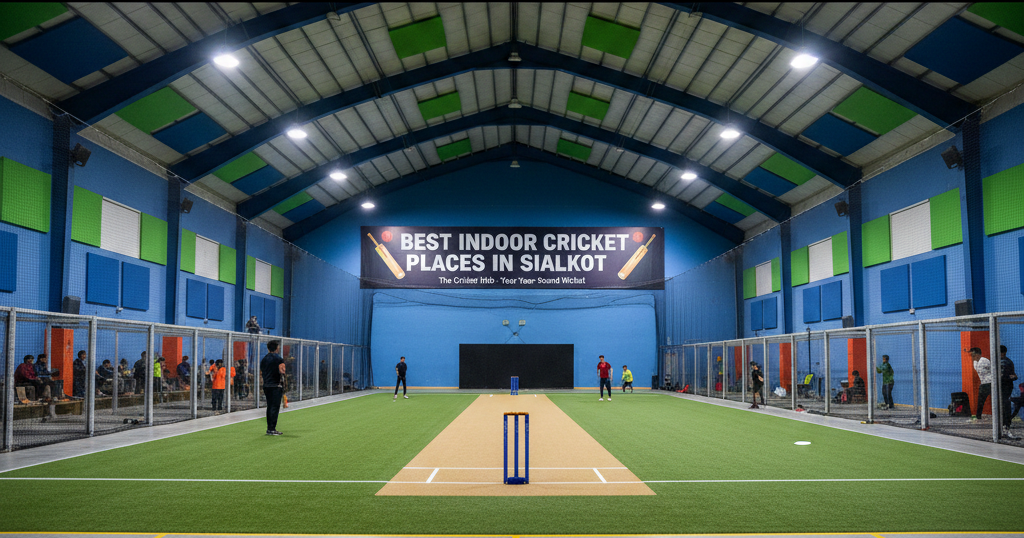 Best Indoor Cricket Places In Sialkot